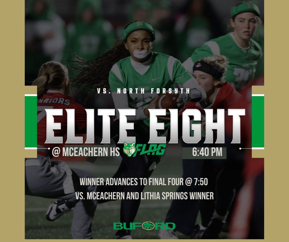 BufordGirlsFlag's tweet photo. Let's Go Lady Wolves!!!💚🏈
@bufordathletics https://t.co/645VDKgOsG