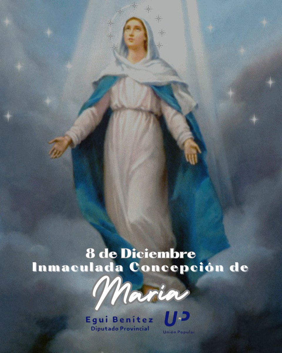 Que la Virgen María bendiga nuestros caminos y proyectos. 🙌
