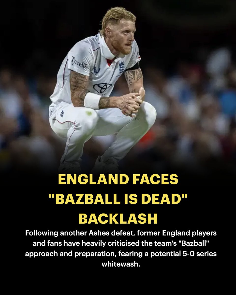 MrBatBall21's tweet photo. England Faces "Bazball is Dead" Backlash https://t.co/LV2OOUqVQy