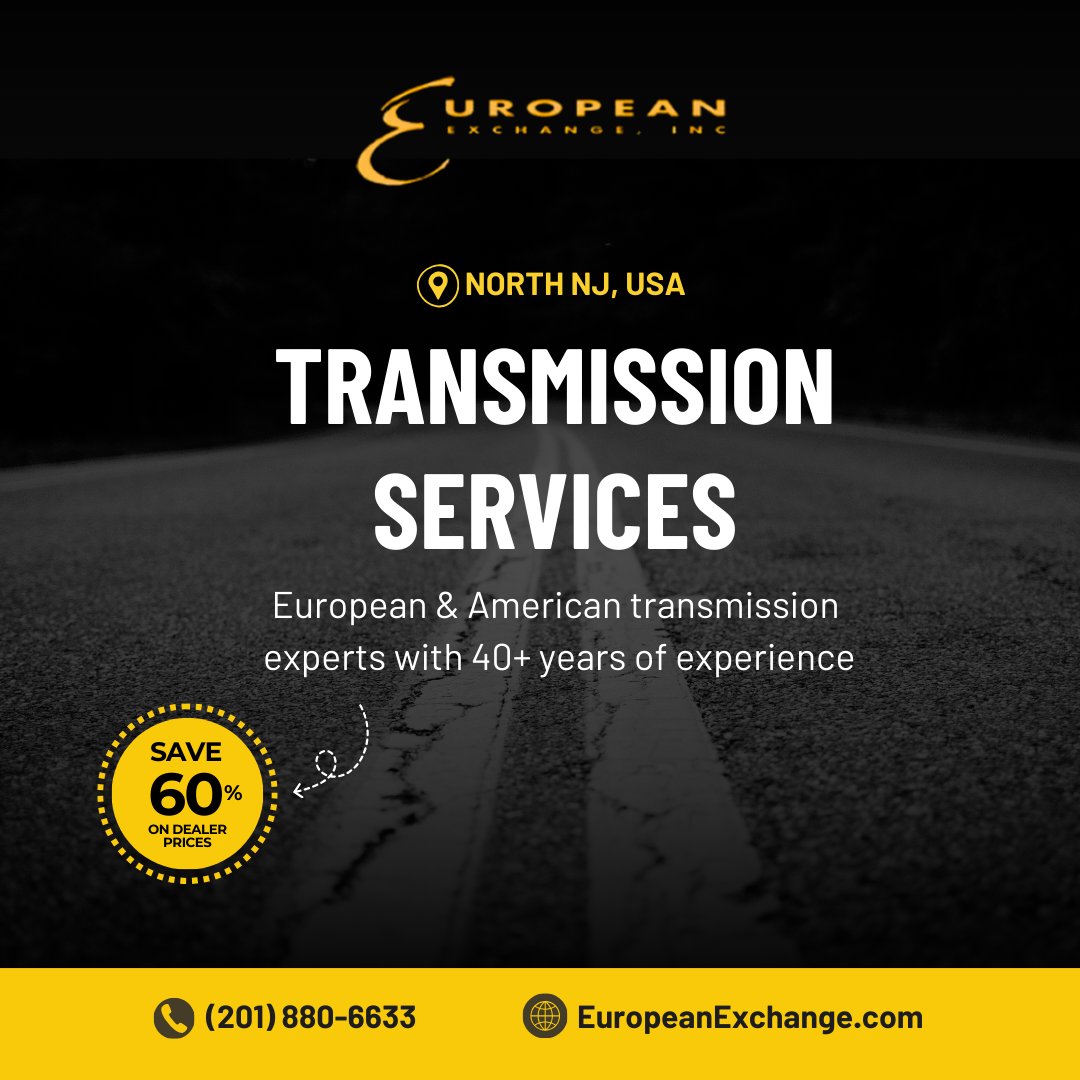 TransmissionNJ's tweet image. Transmission Service NJ

Improve your vehicle’s performance with dedicated transmission service in NJ. Learn more: europeanexchange.com/transmission-s…

#transmissionservice #njauto #autocare #vehicleperformance #carrepair
