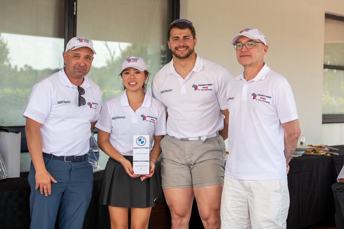 embpanamazaf's tweet photo. A Golf Cup took place during the recent Panama Week celebration in Pretoria. All 4-Balls’ players were members of the diplomatic corps and the South African business community. The matches developed under a spirit of competition and friendship. https://t.co/wSVJHnyqMx