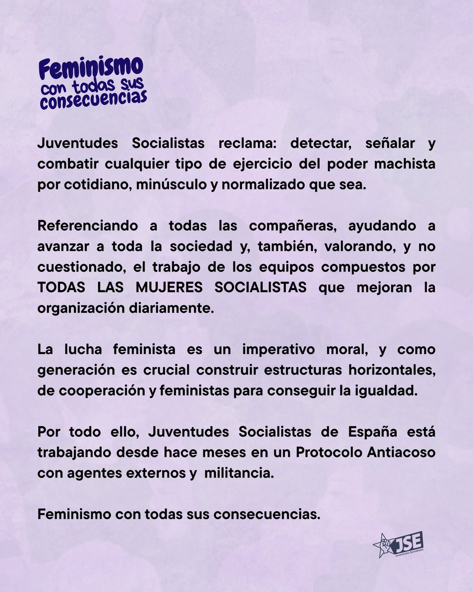 Feminismo con todas sus consecuencias.