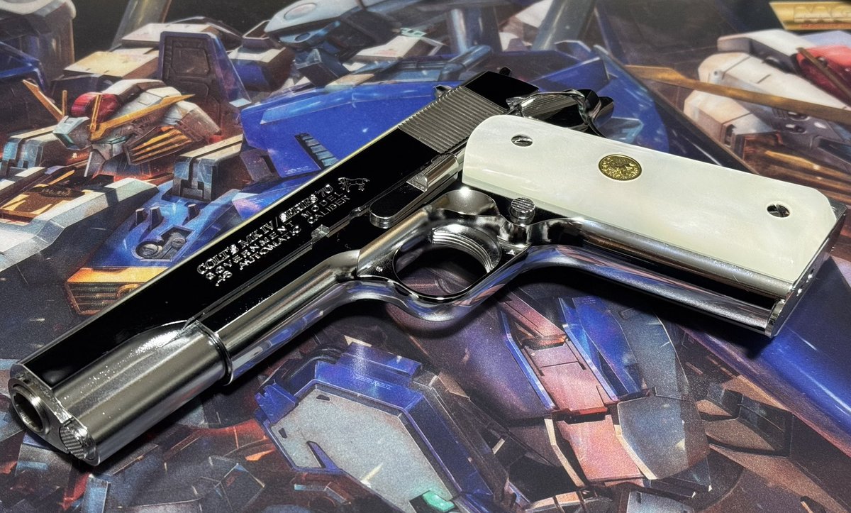 東京マルイのガスガン、コルトガバメントシリーズ'70ニッケル