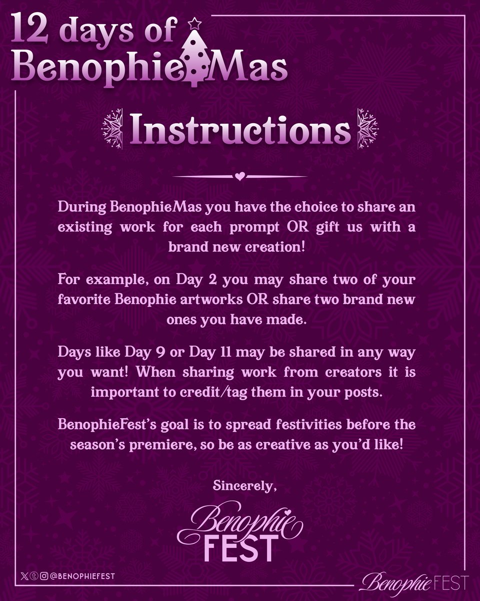 Benophie Fest tweet media