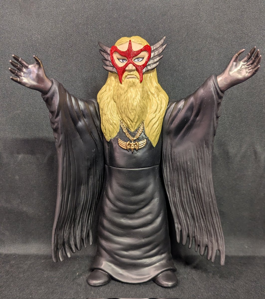 メディコム・トイ×東映レトロソフビ☆ ツバサ大僧正 仮面ライダーV3に