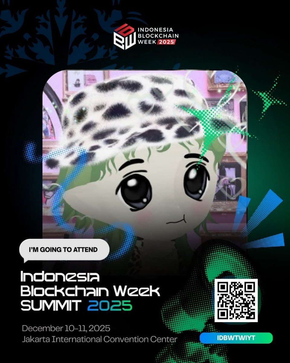 Im ready go to event <a href="/IDBWOfficial/">Indonesia Blockchain Week 2026</a>  🇮🇩

Anyone who wants to meet please say. I also want to make lots of friends and connections at the Indonesian Blockchain Week event 

Gonna giveaway 5 ticket Professional Pass
worth $78/tickets 

- Like + RT This post
- Follow <a href="/GuarEmperor/">GE</a> ,