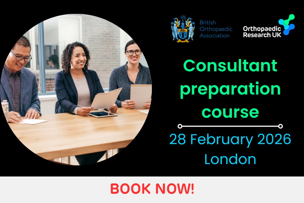 Orthopaedic Research UK tweet media