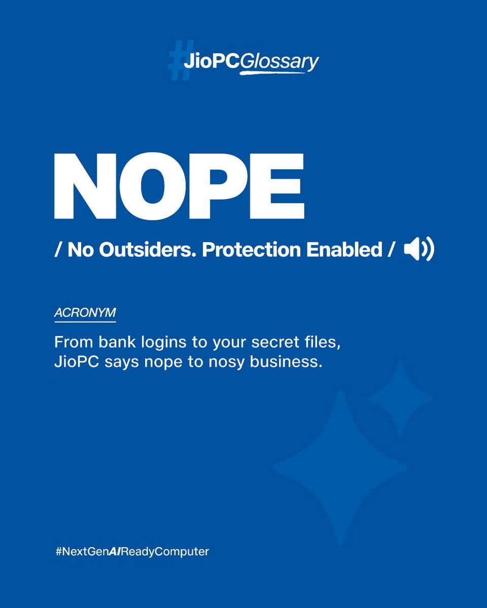 reliancejio's tweet photo. Small-screen issues? NOPE, not anymore with JioPC.

https://t.co/6EPKgwZosg

#JioPC #AI #JioHome #NOPE https://t.co/OqxSn7cVdL