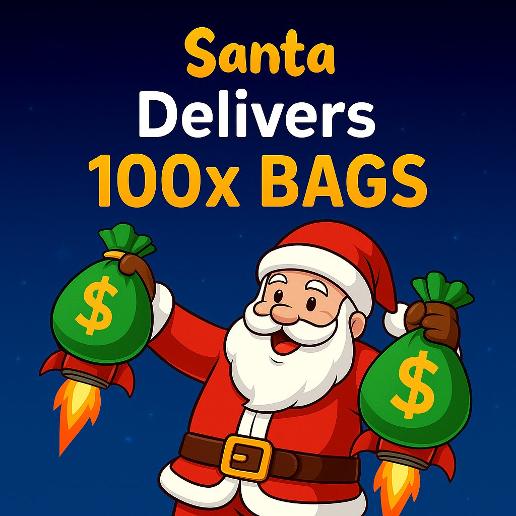 Carlzeno's tweet photo. @cryptopizzagirl Check out $Santa 
Lots of potential here https://t.co/Nk72fMF5vp