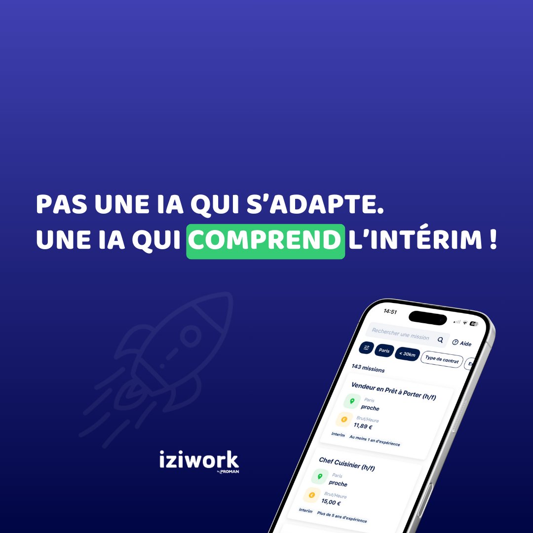 Pas une IA qui s’adapte. Une IA qui comprend l’intérim.
Avec des milliers de données terrain, IZI ONSITE maîtrise la volumétrie, les pics d’activité, la conformité et les besoins logistiques.

L’IA pensée pour le réel.