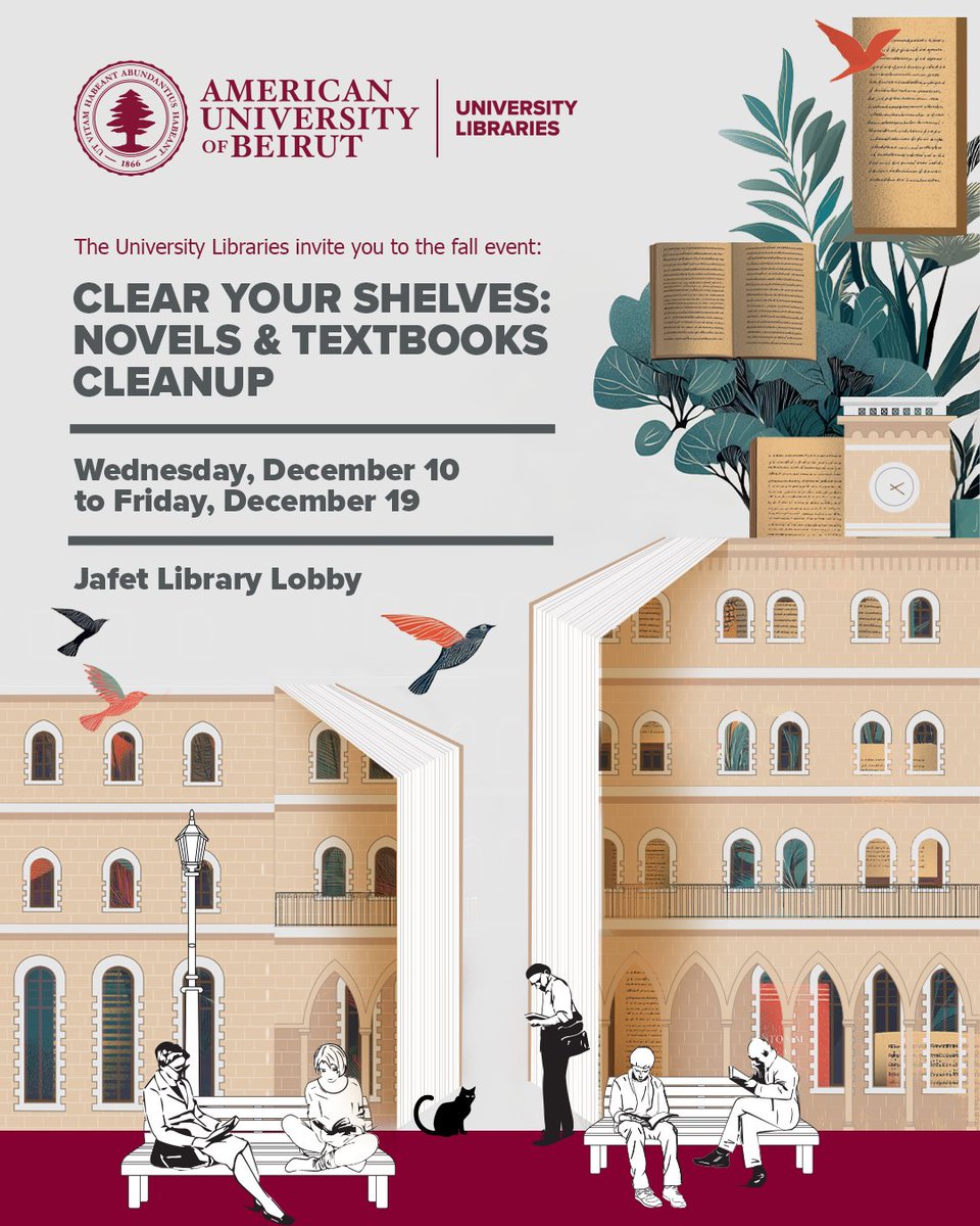 AUB Libraries tweet media