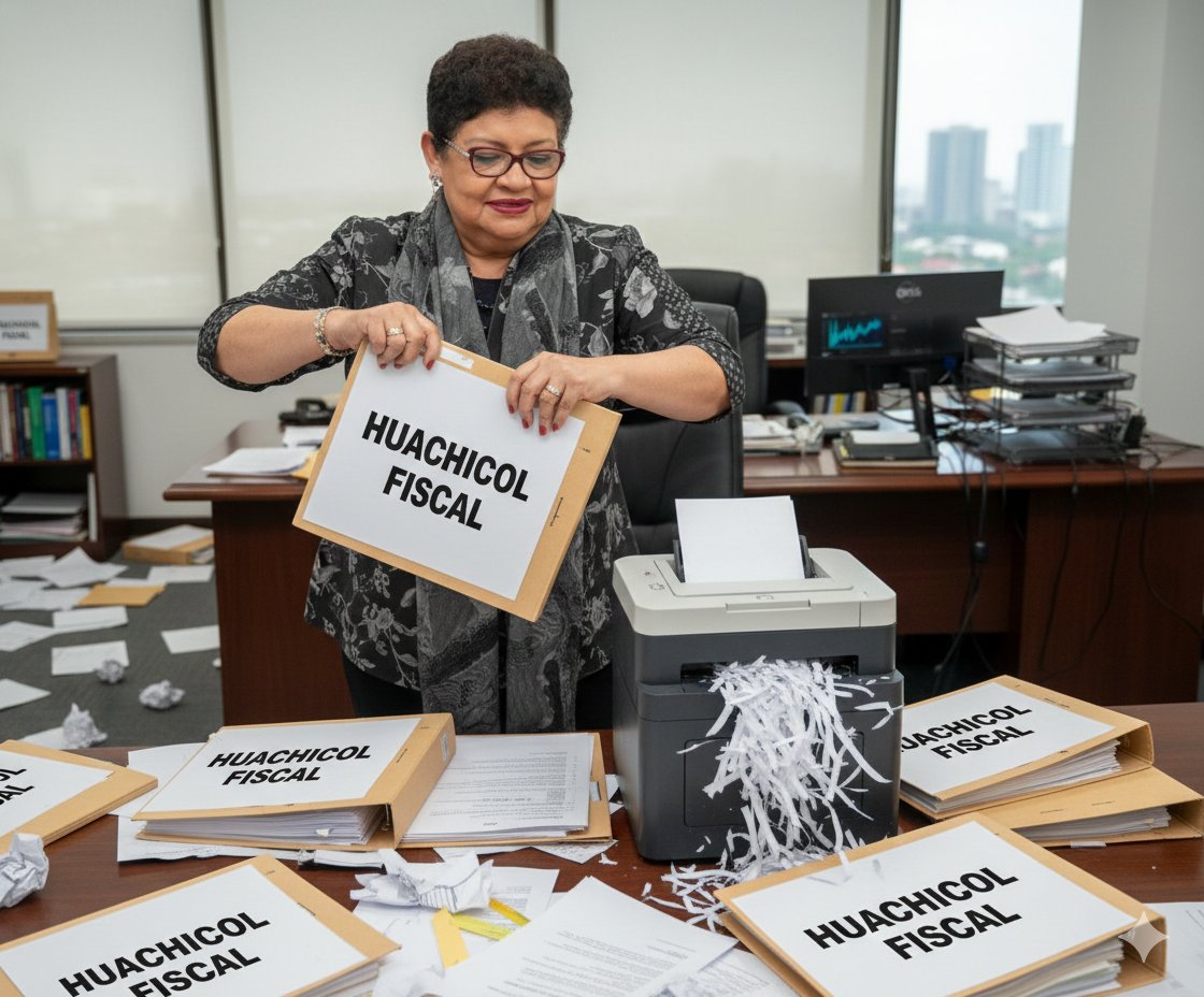 Ernestina Godoy ya se puso a chambear...