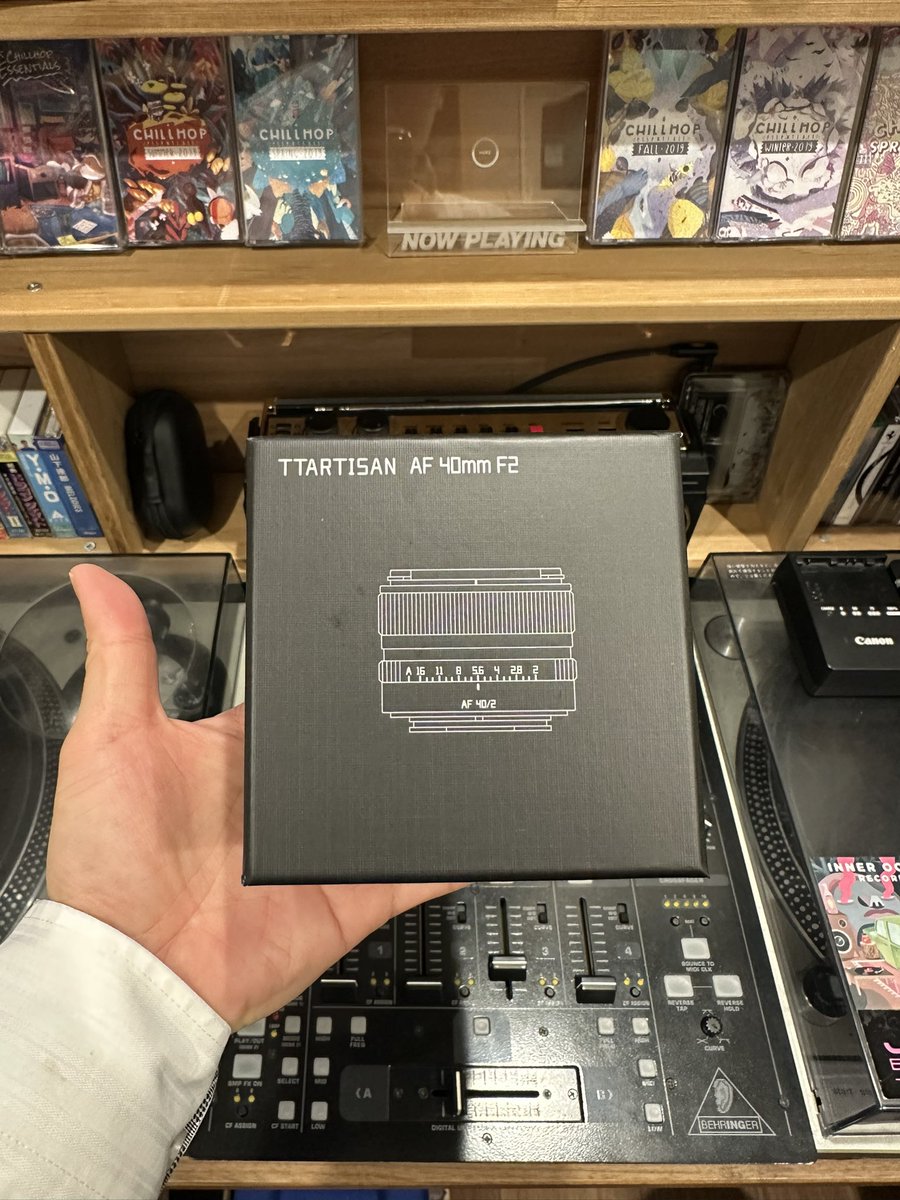 いやいやほんとなかなか良いんですよこれ TTARTISAN 40mm F2 別売りの