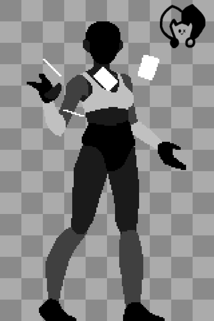 harlequin_artsy's tweet photo. Model: @JookpubStock 
#wip #pixelart #posestudy #krita https://t.co/EaahP6XvHH