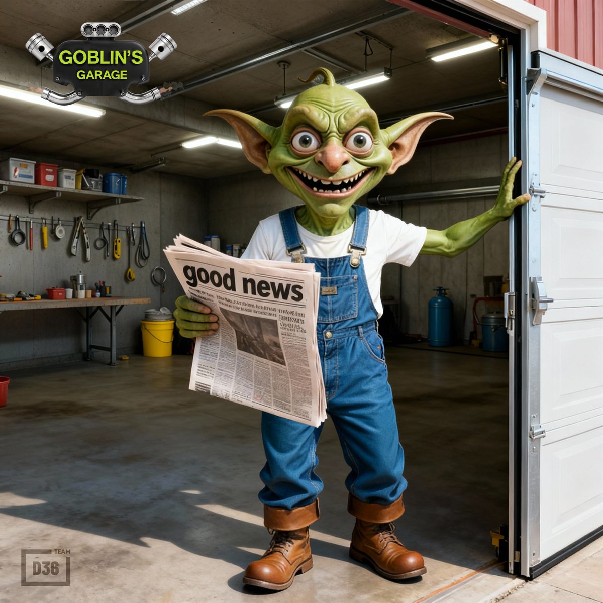 🛞Goblin’s Garage is back!

Hey, Goblins! 👋
What you’ve been talking about and waiting for has finally happened — Goblin’s Garage is returning, and now it is completely 🆓free-to-play and fully aligned with the philosophy of the Goblin ecosystem.

The Goblin has equalized the