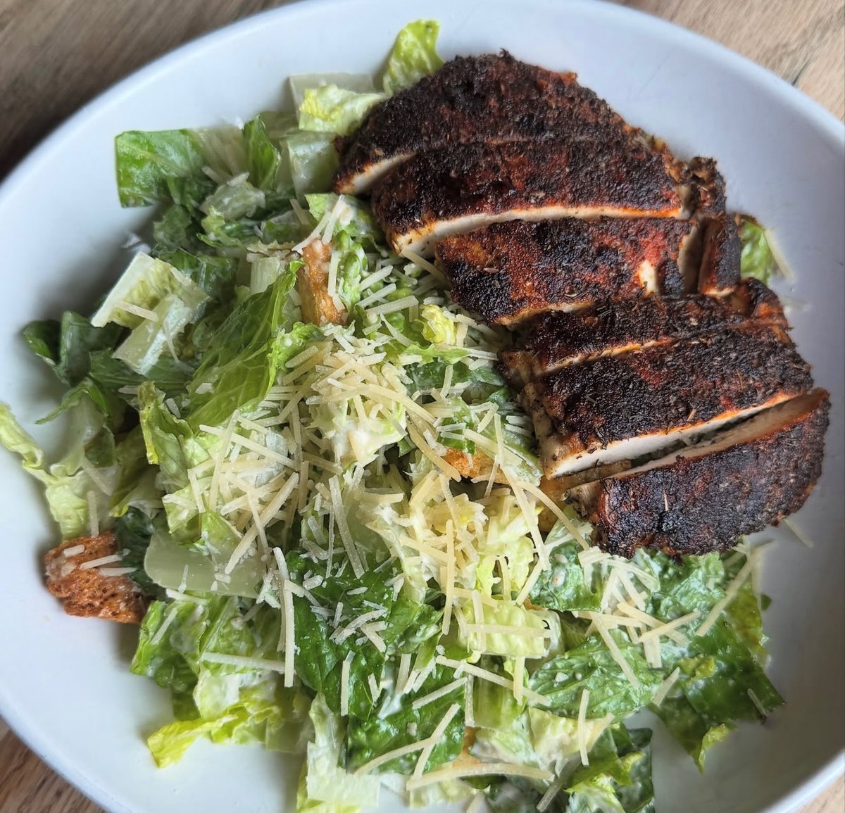 Crisp, bold, and packed with flavor. Our Blackened Chicken Caesar is calling your name.