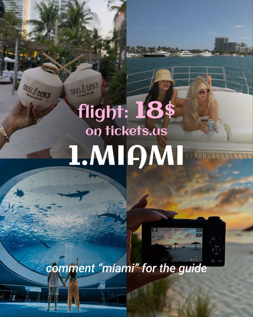 Girls weekend: beach edition — no rules, just vibes.
Fly from the New York — with fares starting at just $93!
Sun, sea, good laughs, and barefoot moments — all without overspending.
📲 Book now on tickets.us and make beach memories with your girls.
#cheapflights