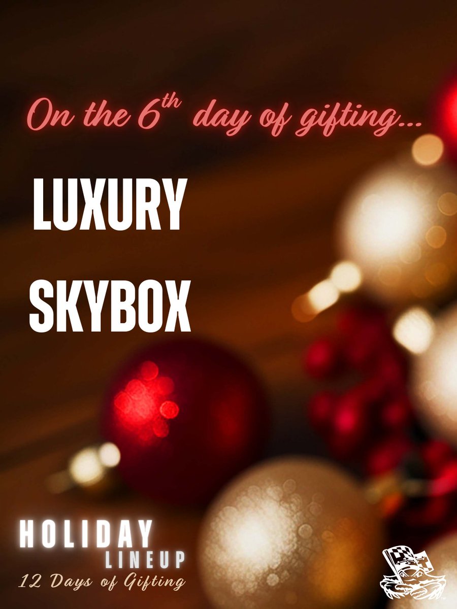 BaysoxOfficial's tweet photo. 🎄DAY 6 - 12 Days of Gifting 🎄

Treat yourself to the suite life! 🏟

Purchase a 20-Game Undated Plan and enjoy one 2026 Baysox home game from a Luxury Suite. 

Limited Quantities Available

https://t.co/xBDXAFoZkA
️
#12DaysOfGifting #GoBaysox https://t.co/9slhthTHZd
