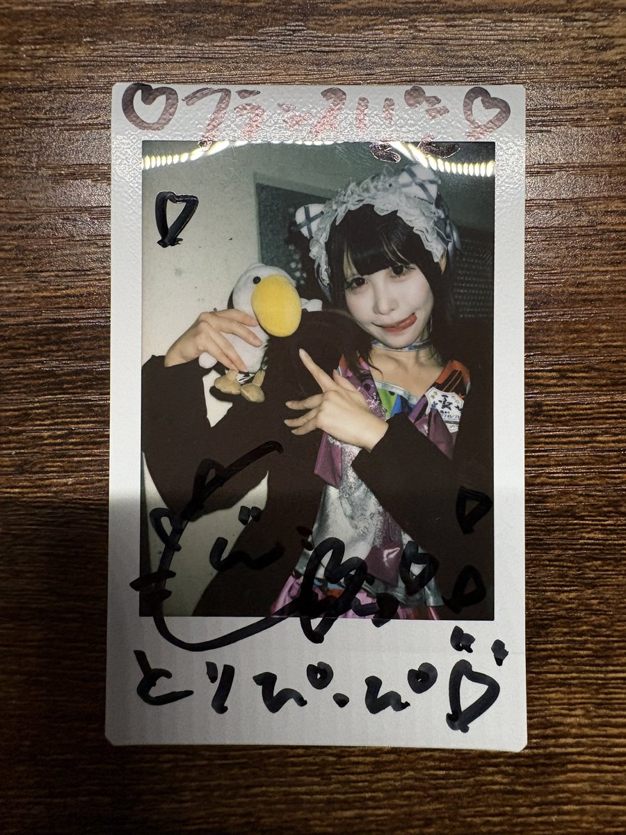 HNGSONIC2025秋→冬 月埜みみさんチェキ行ってきました！！ 約1ヶ月