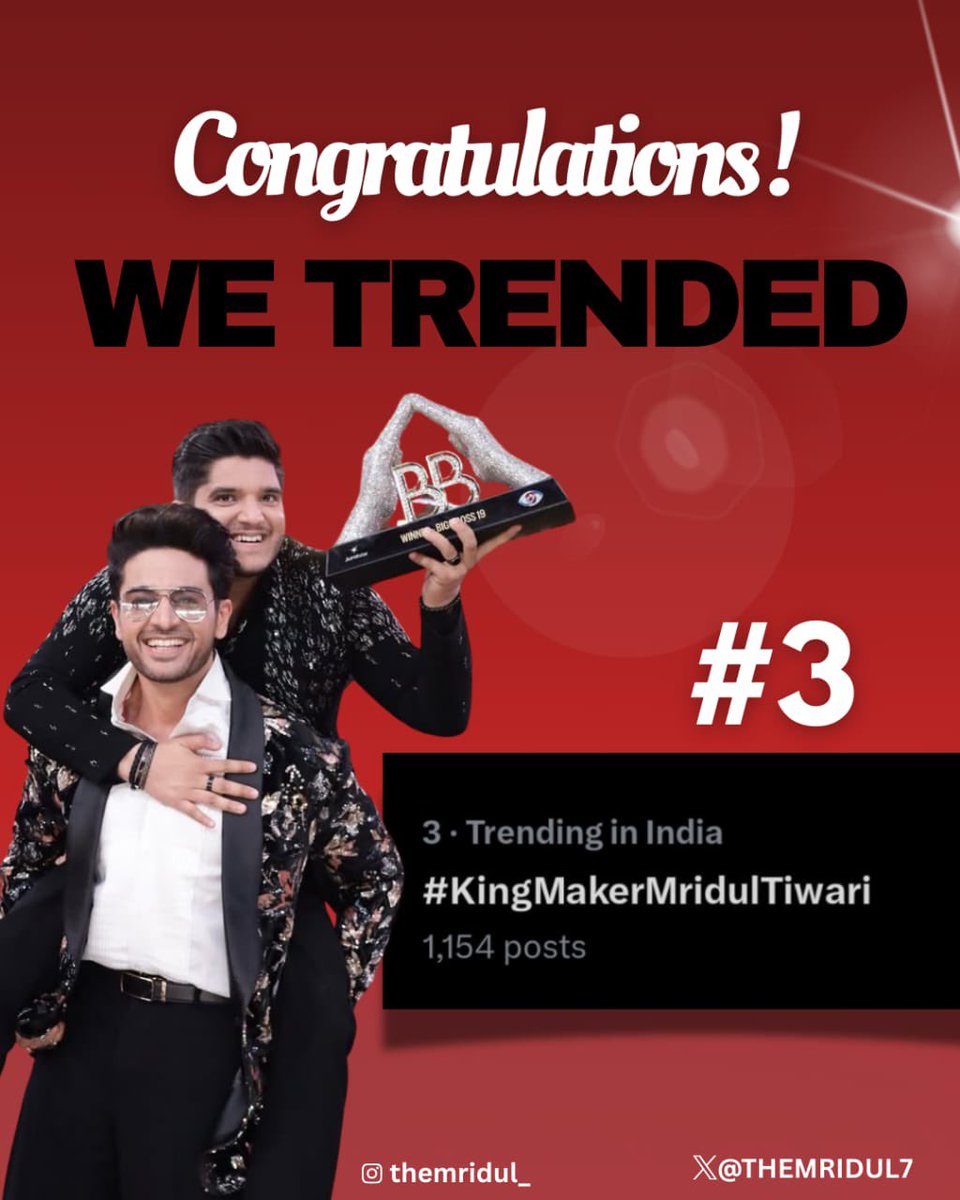 The MriDul tweet media