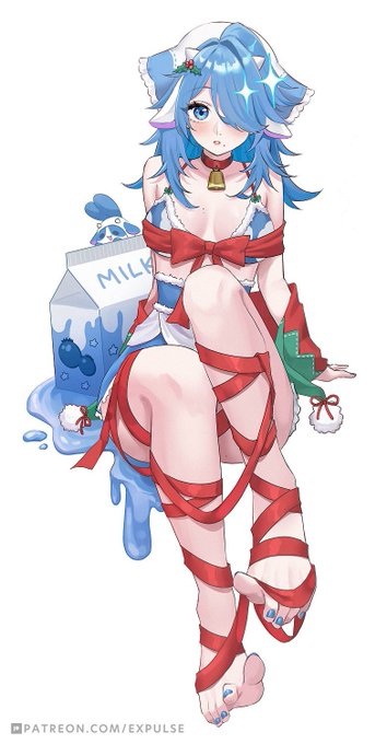 Blueberry and Strawberry girl 🍓 💙 
#art #oc 