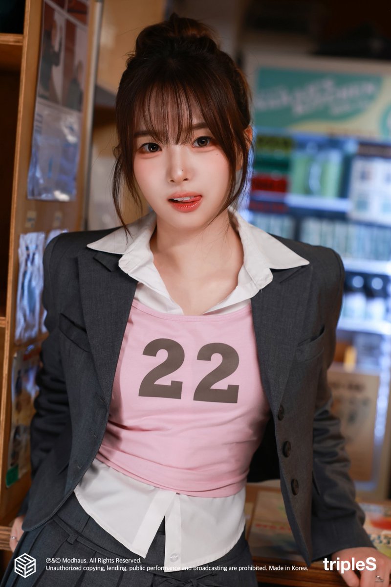 tripleS] tripleS MSNZ zenith Jacket Behind-the-scenes with Hayeon