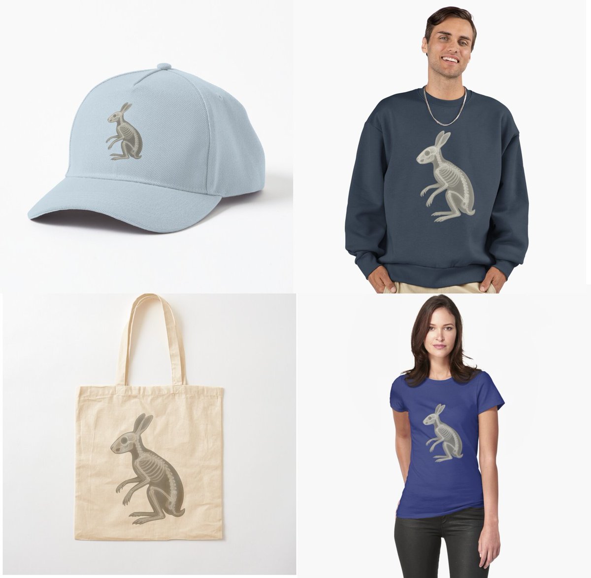 WonkyEasel's tweet image. 🐇 X-Ray Rabbit Skeleton
A quirky, clean, and beautifully detailed skeletal rabbit illustration — perfect for fans of anatomy art, gothic whimsy, and nature with a twist.
👉 redbubble.com/shop/ap/175992…

#AnatomyArt #RabbitArt #SkeletonDesign #NatureIllustration #DarkWhimsy