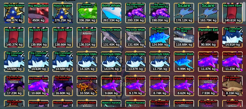 anothercals's tweet image. WTS!!! 😼😼😼😼

SC TUMBAL 5K/EACH, Take 10/more 4.5k/each
Coin 5K/M (15K/4M)

Megalodon MAXTON 30k
Zombie Megalodon 45k (Limited)
Bone/Mossa 10k
Kraken MAXTON 18K
Kraken biasa 15k
MEGA FROSTBORN (Ask Dm!!)

Avqriss/Rekber 😛