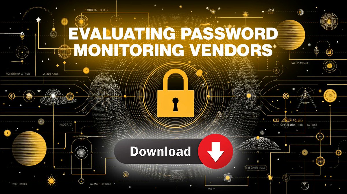 helpnetsecurity's tweet image. Download: Evaluating Password Monitoring Vendors - helpnet.short.gy/YQJROb - @EnzoicSecurity #Passwords #ActiveDirectory #Guide #Cybersecurity #CybersecurityNews