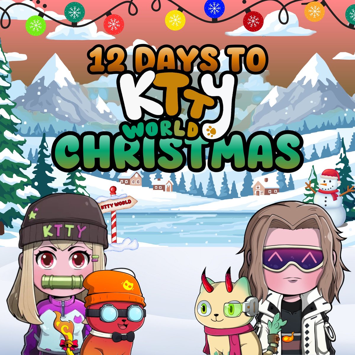 <a href="/Kttyworld/">KTTYWORLD</a> will be hosting a 12 Days to Kitty World Christmas event. There will be many ways to participate, so remember to check our Discord every day and be ready to bring some chaos to the table.