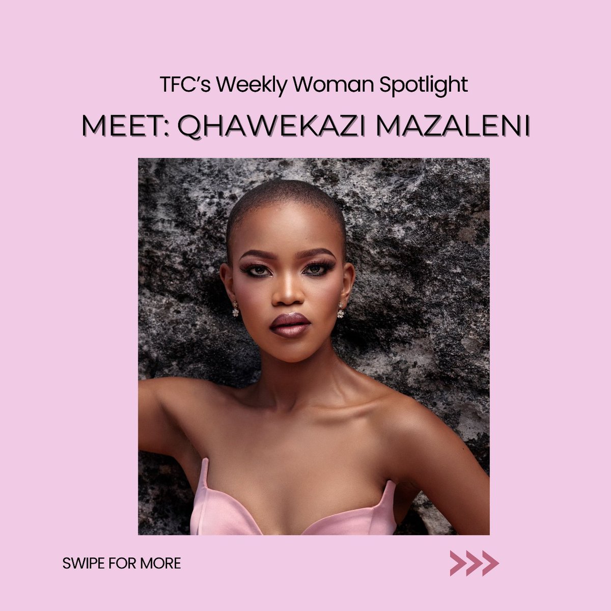 TheFeministcode's tweet image. The queen said don’t scroll until she says so 👑 okay scroll

Our Weekly Spotlight is the joyful and unstoppable Qhawekazi Mazaleni, Miss SA 2025. We at TFC love her so much and her energy makes leadership feel fun and fearless.

#MissSA2025 #QhaweMagic #TheFeministCode 💖🔥