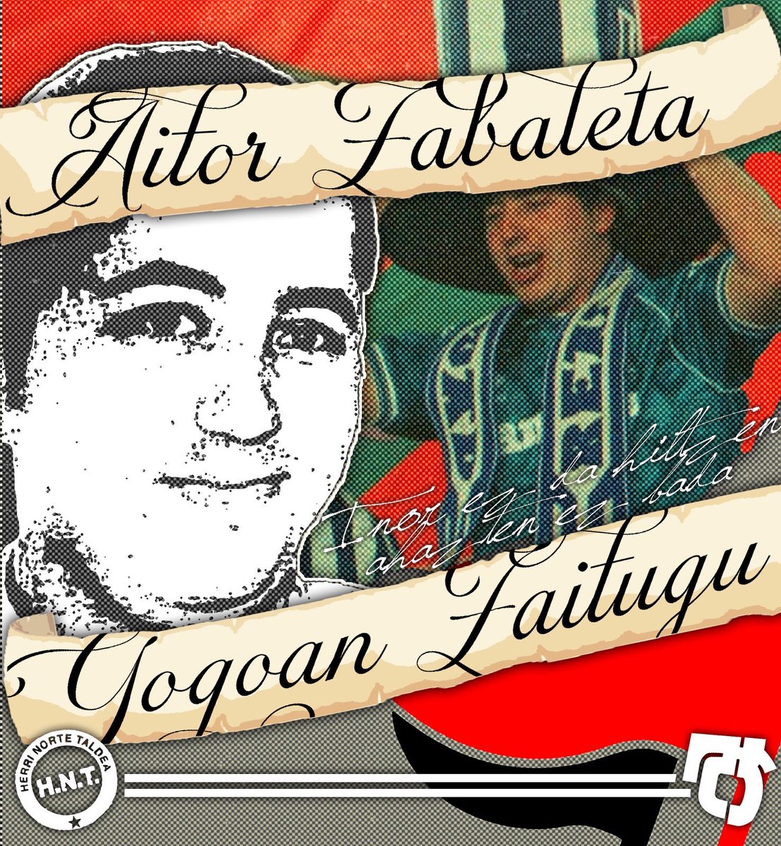 Aitor Zabaleta gogoan!
Faxismoa SUNTSITU!