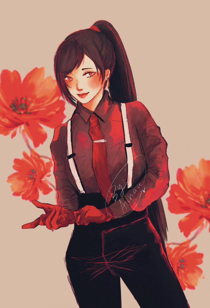 Tifa Ponytail ᭪ ˚｡⋆₊˚⊹♡