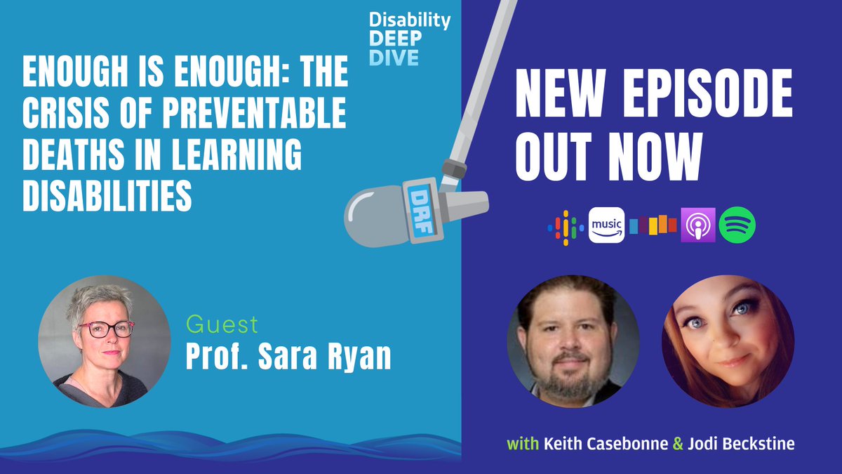 🎙️ New Episode: Enough Is Enough

We talk with Prof. Sara Ryan about the crisis of preventable deaths in learning disabilities, the systems that keep failing families, and the urgent need for change.

This is a deeply important conversation.
Listen now: bit.ly/2ZRdCny
