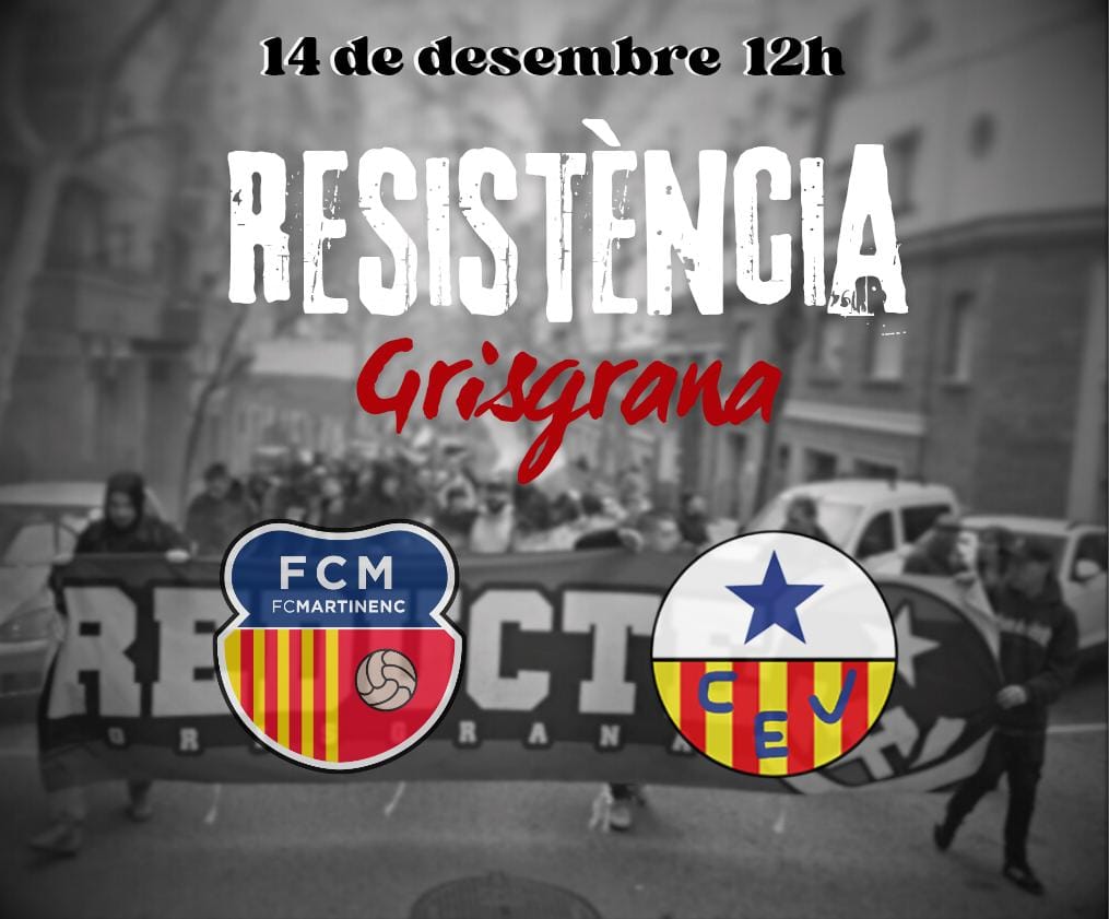 ReducteGG's tweet image. Diumenge 14 de desembre torna l’antic derbi de Sant Martí: Júpiter–Martinenc.

Els jupiteristes continuarem fidels al nostre club, mani qui mani. 

Sempre endavant! Ens veiem al Guinardó!