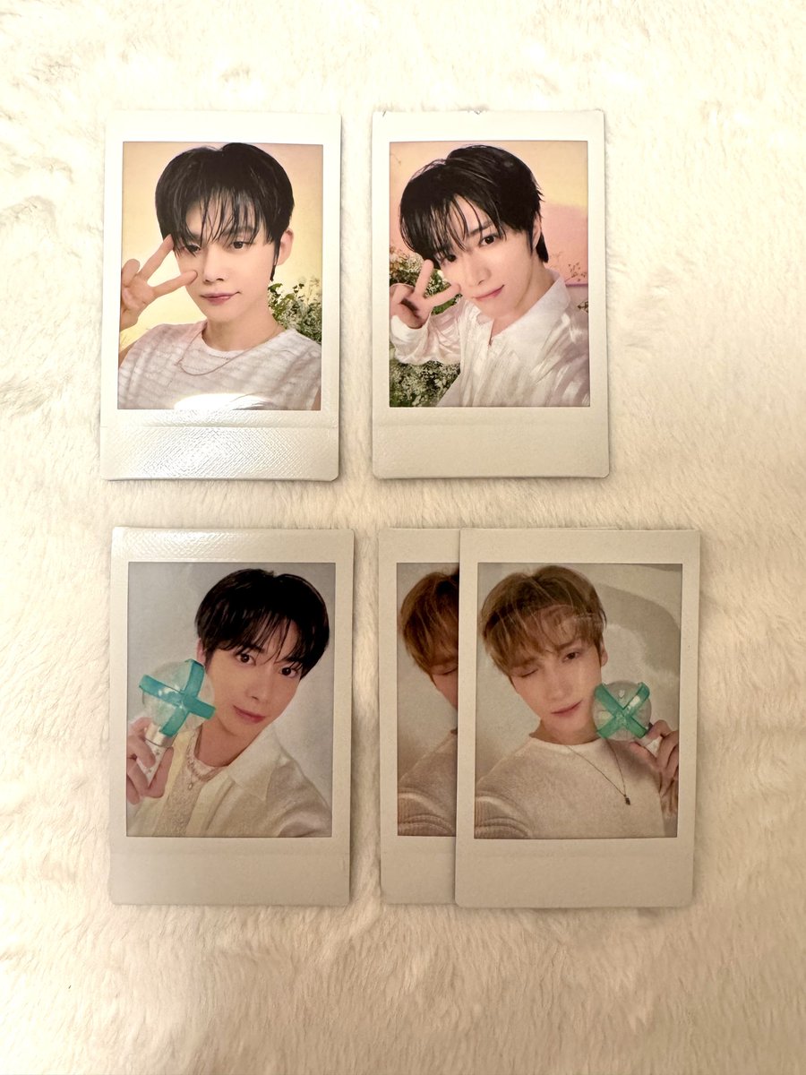 TXT ACT : TOMORROW IN JAPANトレカ チェキ 交換 同種 異種 【譲】写真