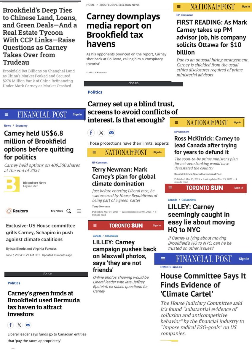 Just a quick reminder of who Carney is.