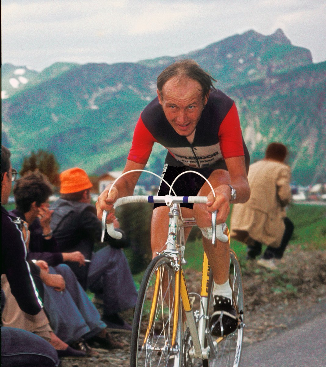 This man, Michel Pollentier of Belgium won stage 16 of the 1978 Tour de France at Alpe d’Huez by 1 minute 50 seconds. He took over the race lead, but within hours he was thrown off the race.

Pollentier had to provide a urine sample at the doping control, but there were no