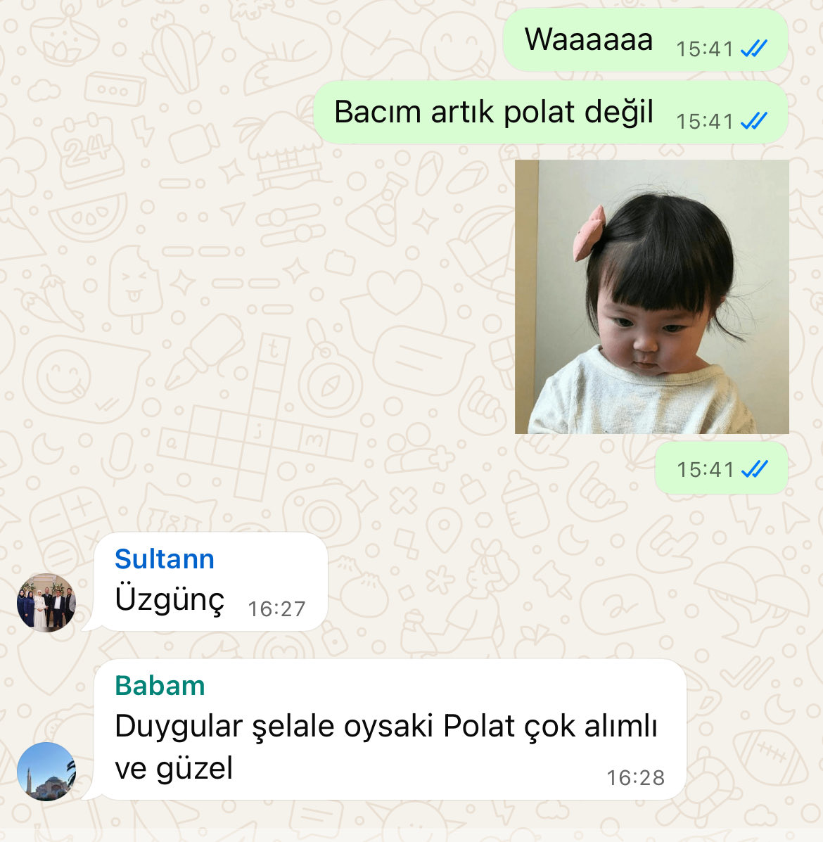 Bacımın yüzünü değiştirdiler, bacımın soyadını değiştirdiler…o sırada babam Polat çok alımlı ve güzeldikhffgh
