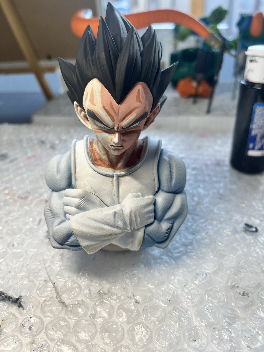 SMPドラゴンボールベジートカスタムリペイントフィギュア。 SMPドラゴンボールベジートカスタムリペイントフィギュア。 SMP