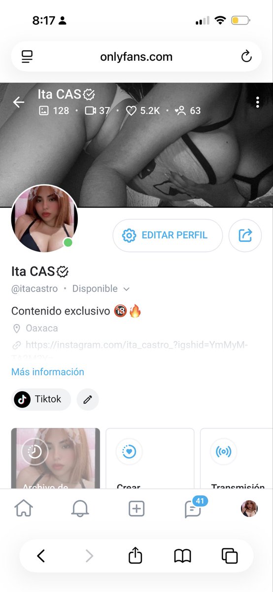 ita_cas's tweet photo. @OnlyFansMXProm1 Vayan a mi only hay contenido explícito 💦🙈 o mándenme dm en insta @r.ita_castro https://t.co/fmnWgwBkXz