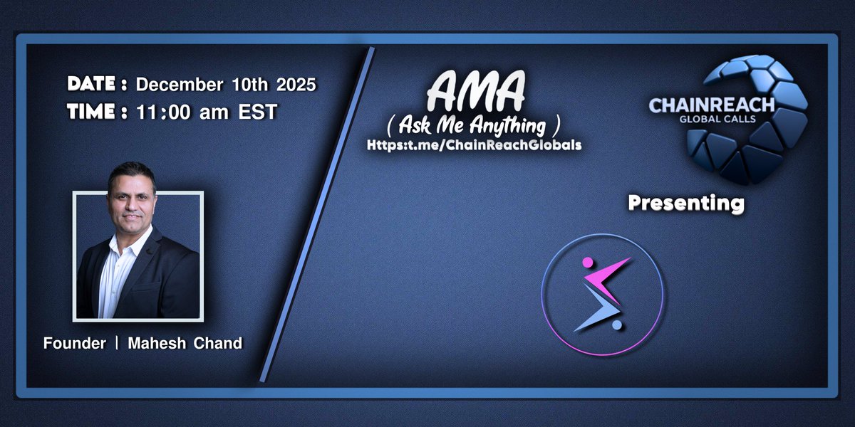 ChainReachCalls's tweet image. 🎙️AMA PREMIERE ! 🎙

@SharpEconomy x ChainReach

@SharpEconomy is a fast-growing digital ecosystem built around the Sharp Token, a utility asset designed to reward learning, contribution, and community engagement. It powers products like the Sharp Rewards app, where users earn…