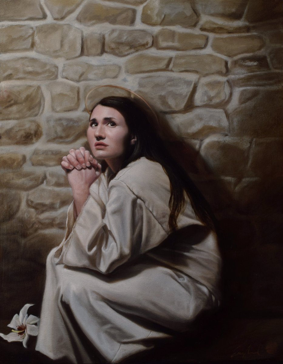 ericarmusik's tweet image. Happy Feast Day of the Solemnity of the Immaculate Conception of the Blessed Virgin Mary, Dec 8th - My painting of the Annunciation, oil on panel 11 x 14" 2016, Private Collection in Italy
✅ see more of my artwork at ericarmusik.com

#ImmaculateConception #catholic