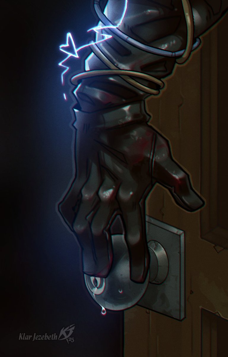 KlarJezebeth's tweet image. The way he opens the door ~

#Outlast #TheOutlastTrials #LelandCoyle #fanart
