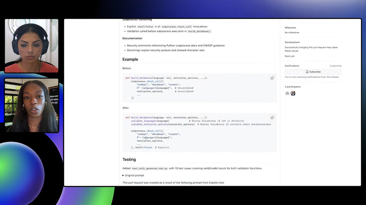 WirelessLife's tweet image. Ever spend 30 mins just finding context before you can debug?

@AndreaGriffiths11 shows how GitHub Copilot Spaces fixes that by giving Copilot everything it needs to reason like an engineer. Try it.👇
github.blog/ai-and-ml/gith…

#GitHubCopilot #DevTools #Debugging #AI #CodeTips 🚀