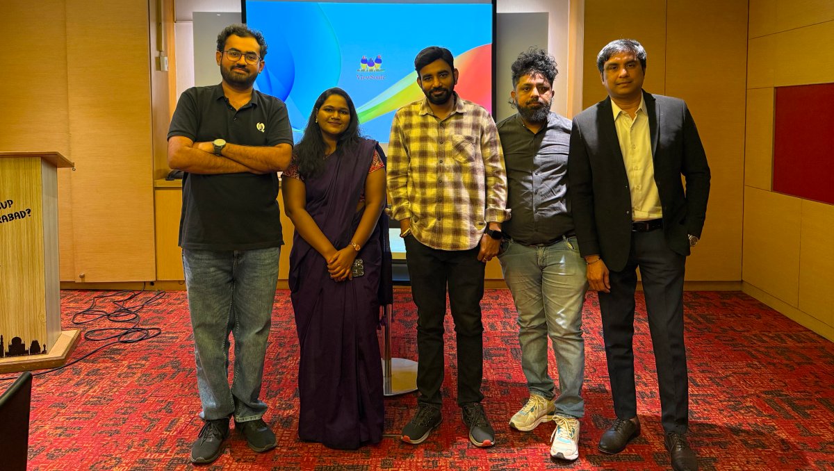 quintype_inc's tweet image. Huge thanks to the publishers who met us in Hyderabad last Friday. Your warm welcome, honest conversations, and new connections made the evening truly memorable. 

Always grateful for the trust you place in us.

#DigitalPublishing #NewsroomTech #MediaTech