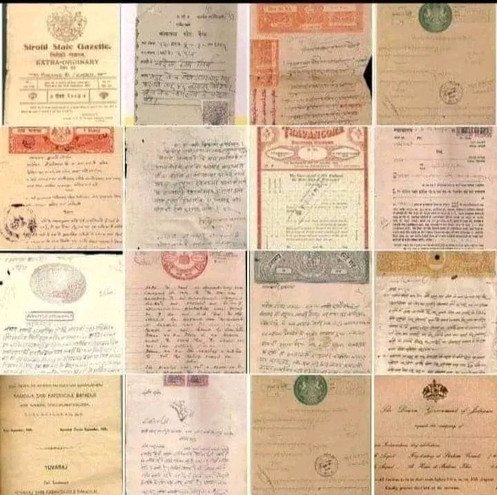 Adv_RPSingh04's tweet image. नमकहराम पूछते हैं कि राजपूतों ने क्या किया हैं....
देश को 565 रियासतें,43 गढ़, 18700 किले और 40 लाख एकड़ जमीन राजपूतों ने दान किए तब जाकर लोकतांत्रिक भारत बना हैं...