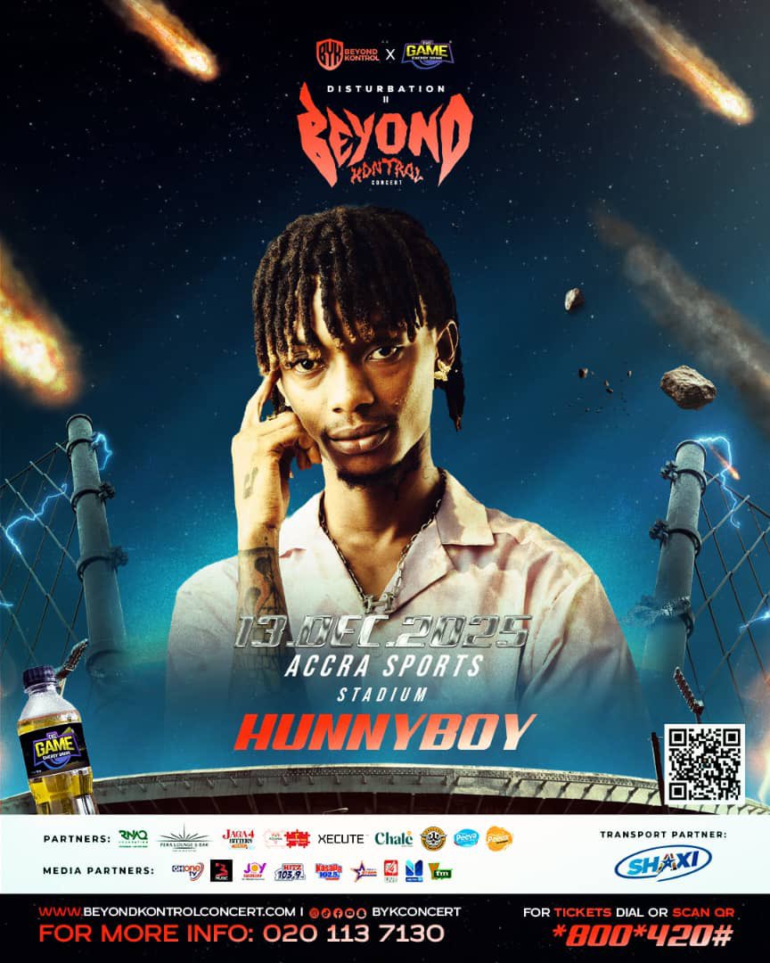 <a href="/_hunnyboy/">hunnyboy🐝</a> will perform live at BYK Concert happening on 13th December, 2025. Accra Sports Stadium 🏟️. 🔥🔥

Come let have fun 🎉❤️‍🔥