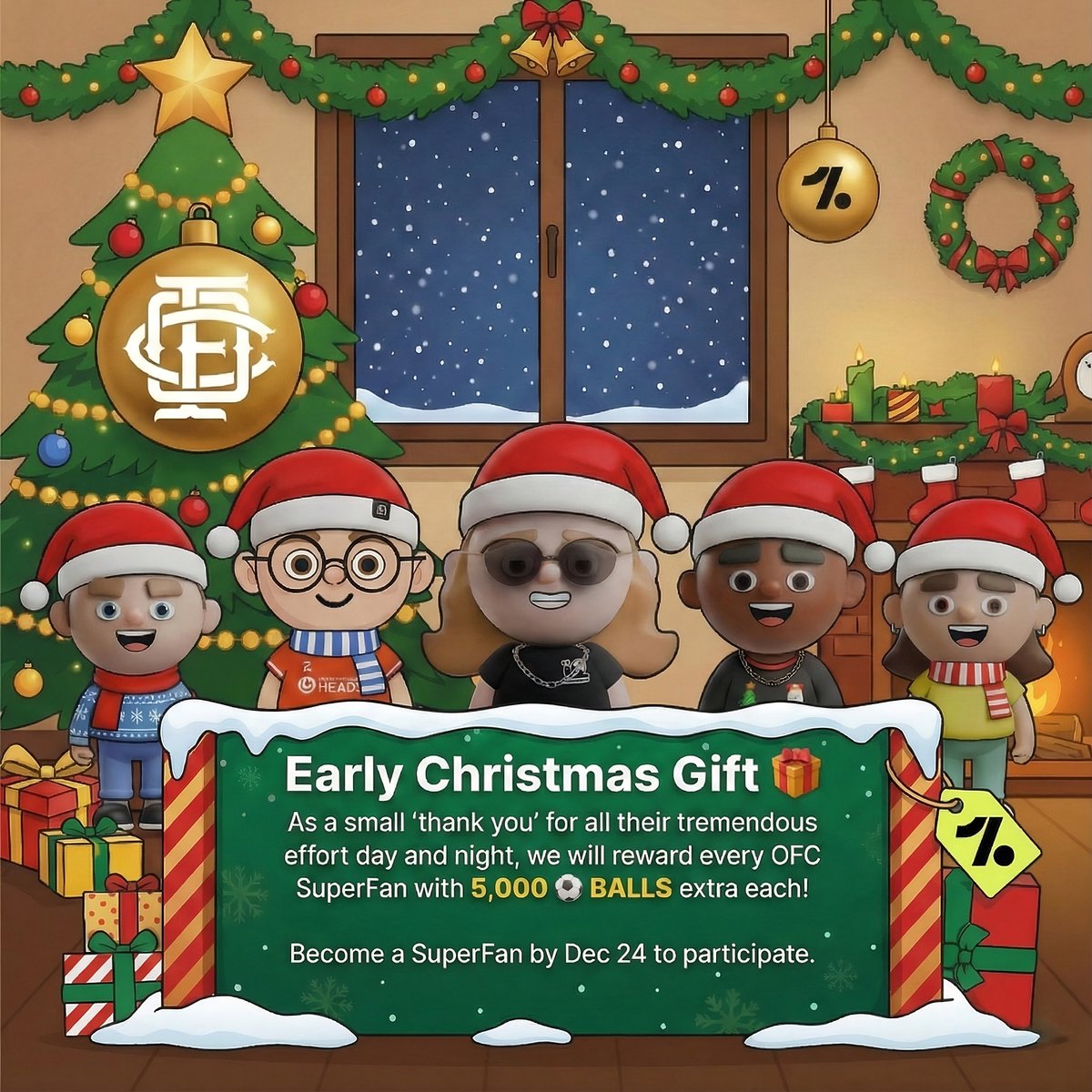 Get ready for a huge update! 
👀 Keep your eyes on <a href="/ofc_the_club/">OneFootball Club</a> 

#OFC #Onefootball <a href="/OneFootball/">OneFootball</a> <a href="/dnns_eth/">dnns</a> <a href="/_viN040/">vince.football</a> <a href="/chokmahxbt/">Chokmah</a>