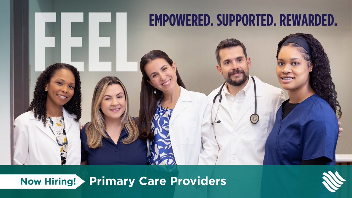 ChenMed's tweet image. 🚀 We're hiring purpose-driven PCPs. Every senior deserves a doctor who knows their story. Be the PCP who builds trust, prevents crises, and creates more good days! Let us know you're interested!
ow.ly/6kAE50Xym9M

#PrimaryCare #SeniorCare #CompassionateCare #JoinChenMed